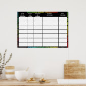 Vokabular Builder Poster (Küche)