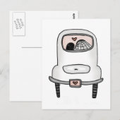 vol25 glücklich immer postkarte (Vorne/Hinten)