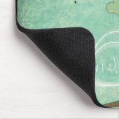 vol25- hallo Welt Mousepad (Ecke)