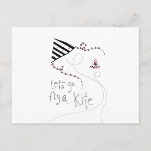 Vol25 lasse einen Drachen Postkarte