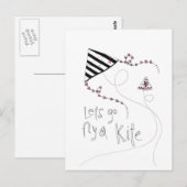 Vol25 lasse einen Drachen Postkarte (Vorne/Hinten)