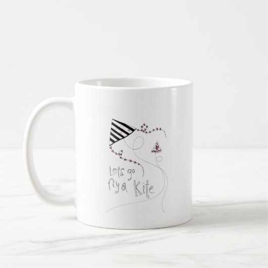 vol25 lässt Fliege ein Drachen Kaffeetasse (Links)