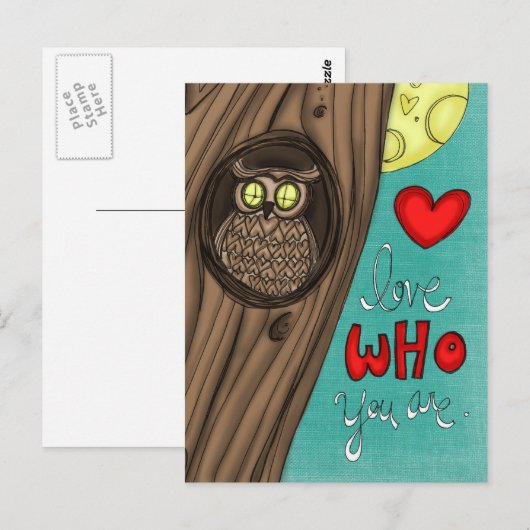 Vol25- Liebe, wer Sie sind Postkarte (Vorne/Hinten)