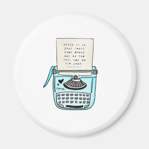 vol25 schreiben es in Ihr Herz Magnet