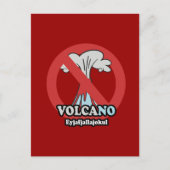 VOLCA-NO POSTKARTE (Vorderseite)