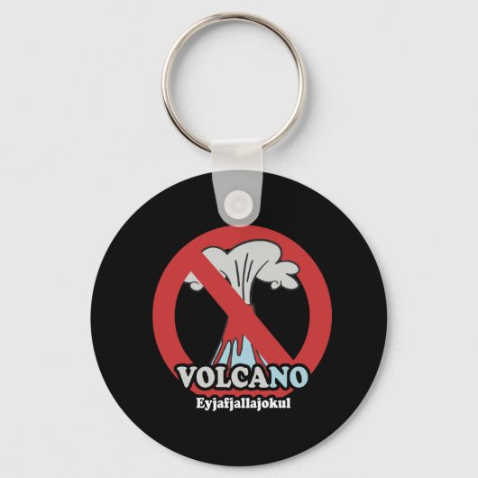 VOLCA-NO SCHLÜSSELANHÄNGER (Vorderseite)