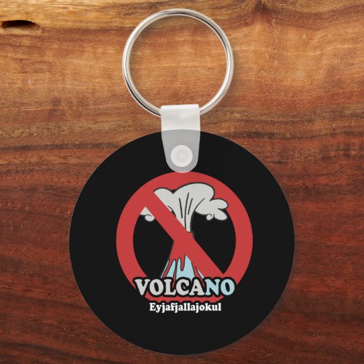 VOLCA-NO SCHLÜSSELANHÄNGER (Vorderseite)