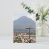 Volcan Agua, Guatemala, Postcard Postkarte (Stehend Vorderseite)