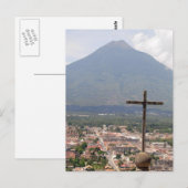 Volcan Agua, Guatemala, Postcard Postkarte (Vorne/Hinten)