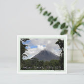 Volcan Arenal COSTA RICA Postkarte (Stehend Vorderseite)