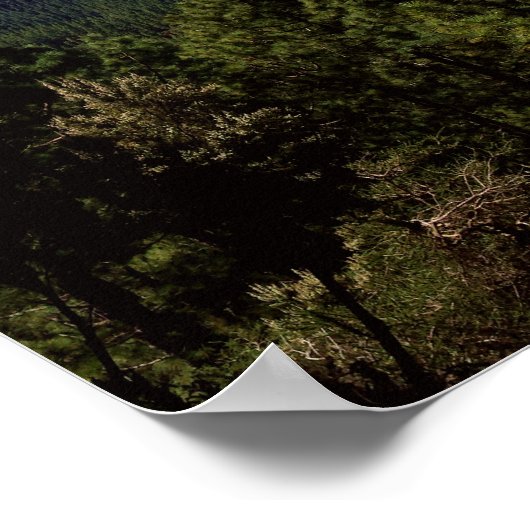 Volcán del Teide - Teneriffa - Canarias 4 Poster (Ecke)