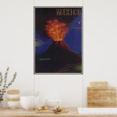 Volcan Paricutin Mexiko Poster (Küche)