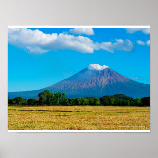Volcan San Cristobal, Nicaragua Poster