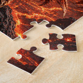 Volcanic Planet Alien Warrior Puzzle (Seite)