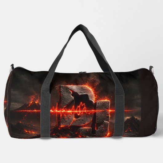 Volcanic Pulse DJ Duffle Bag (Vorderseite)