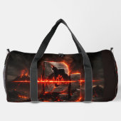 Volcanic Pulse DJ Duffle Bag (Rückseite)