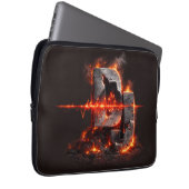 Volcanic Pulse DJ Laptopschutzhülle (Vorne Rechts)
