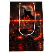 Volcanic Pulse DJ Mittlere Geschenktüte (Rückseite)