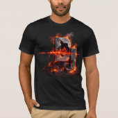 Volcanic Pulse DJ T-Shirt (Vorderseite)