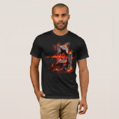 Volcanic Pulse DJ T-Shirt (Vorne ganz)