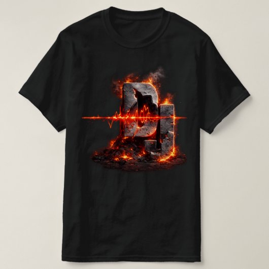 Volcanic Pulse DJ T-Shirt (Design vorne)