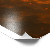 Volcanic White Tiger Premium Wall Art – Fine Art C Fotodruck (Ecke)