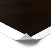 Volcanic White Tiger Premium Wall Art – Fine Art Poster (Ecke)