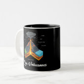 VOLCANO / GEOLOGY: I Lava Volcanoes Zweifarbige Tasse (Vorderseite Links)