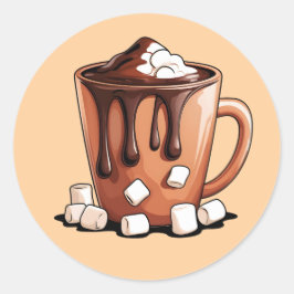 Volcano Hot Chocolate Dream Mug Aufkleber