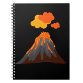 Volcano Lava Lover Notizblock (Vorderseite)