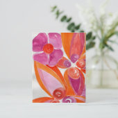 VOLCANO PETALS POSTKARTE (Stehend Vorderseite)