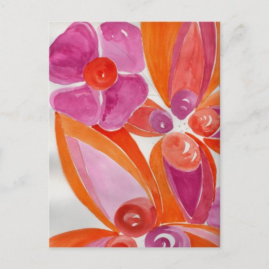 VOLCANO PETALS POSTKARTE (Vorderseite)