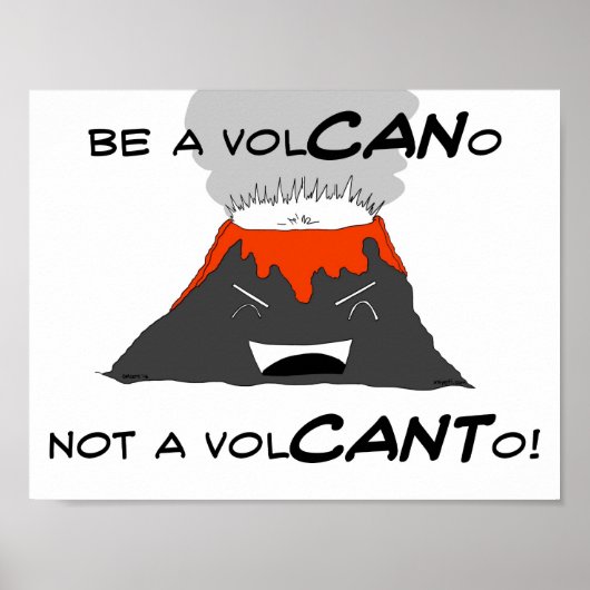 VolCANo Poster (Vorne)