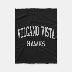 Volcano Vista High School Hs Albuquerque Nm Retro  Fleecedecke