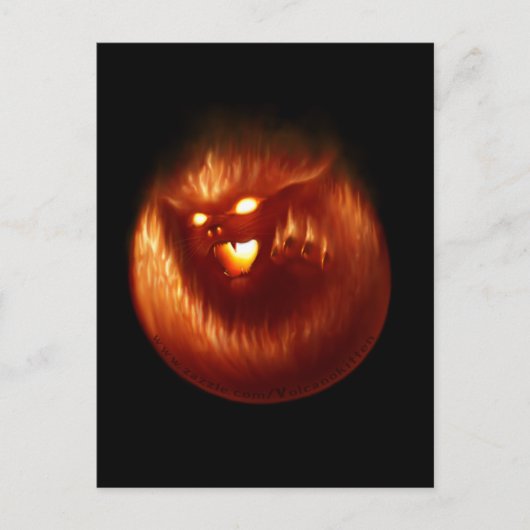 Volcanokitten Postcard Postkarte (Vorderseite)