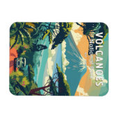 Volcanoos Nationalpark Ruanda Kunst, Dichtung und  Magnet (Horizontal)