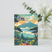 Volcanoos Nationalpark Ruanda Kunst, Dichtung und Postkarte (Stehend Vorderseite)