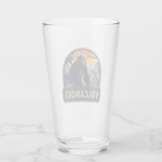 Volcanos Nationalpark California Glas (Rückseite)