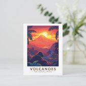 Volcanos Nationalpark California Postkarte (Stehend Vorderseite)
