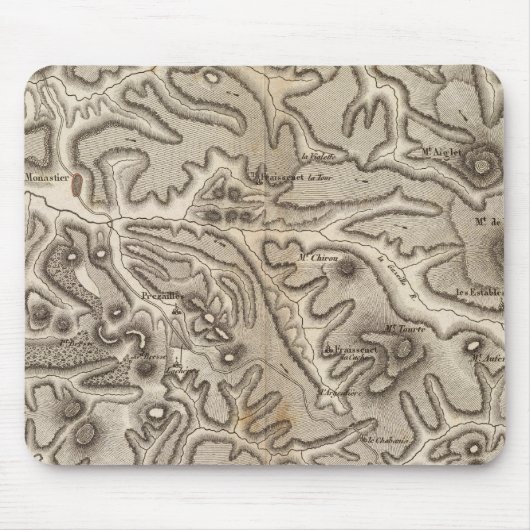 Volcans Haute Loire Mousepad (Vorne)