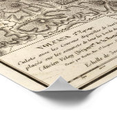 Volcans Haute Loire Poster (Ecke)