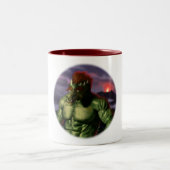 Volcantroll Urlaub Portrait Fantasy Tasse (Mittel)