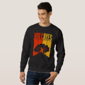 Volcayes Geology Volocanology Volcano  Lava Sweatshirt (Vorne ganz)