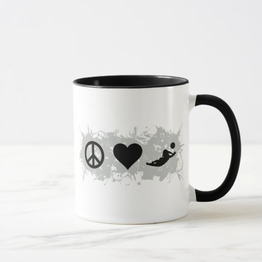 Voleyball 1 tasse (Rechts)