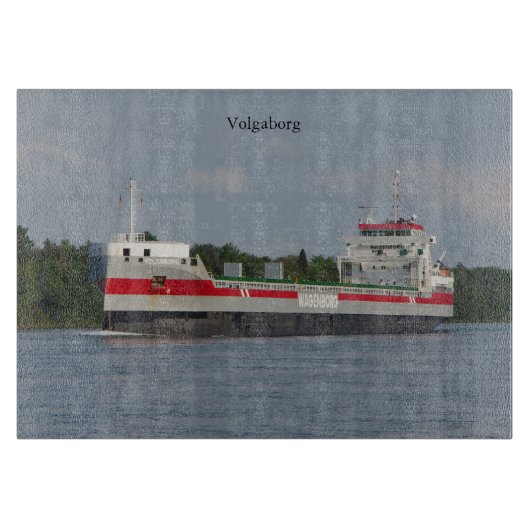 Volgaborg-Schneidplatte Schneidebrett (Vorderseite)