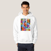 Volgograd Russia City Map Hoodie (Vorne ganz)