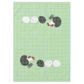 Volk-Kunst inspirierte Huhntischdecke Tischdecke (Vorderseite)