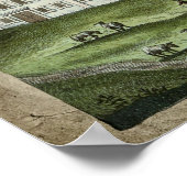 Volkamer Citrus Lemon Italienische Landschaft Poster (Ecke)