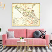 Völker des Kaukasus Leinwanddruck (Insitu (Wohnzimmer))