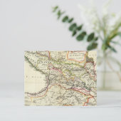 Völker des Kaukasus Postkarte (Stehend Vorderseite)